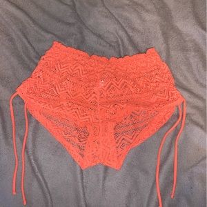 No Boundaries Orange swim bottom coverups, size medium